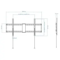 Pared Fijo TooQ LP4390F suporte AISATV0293TOOQ