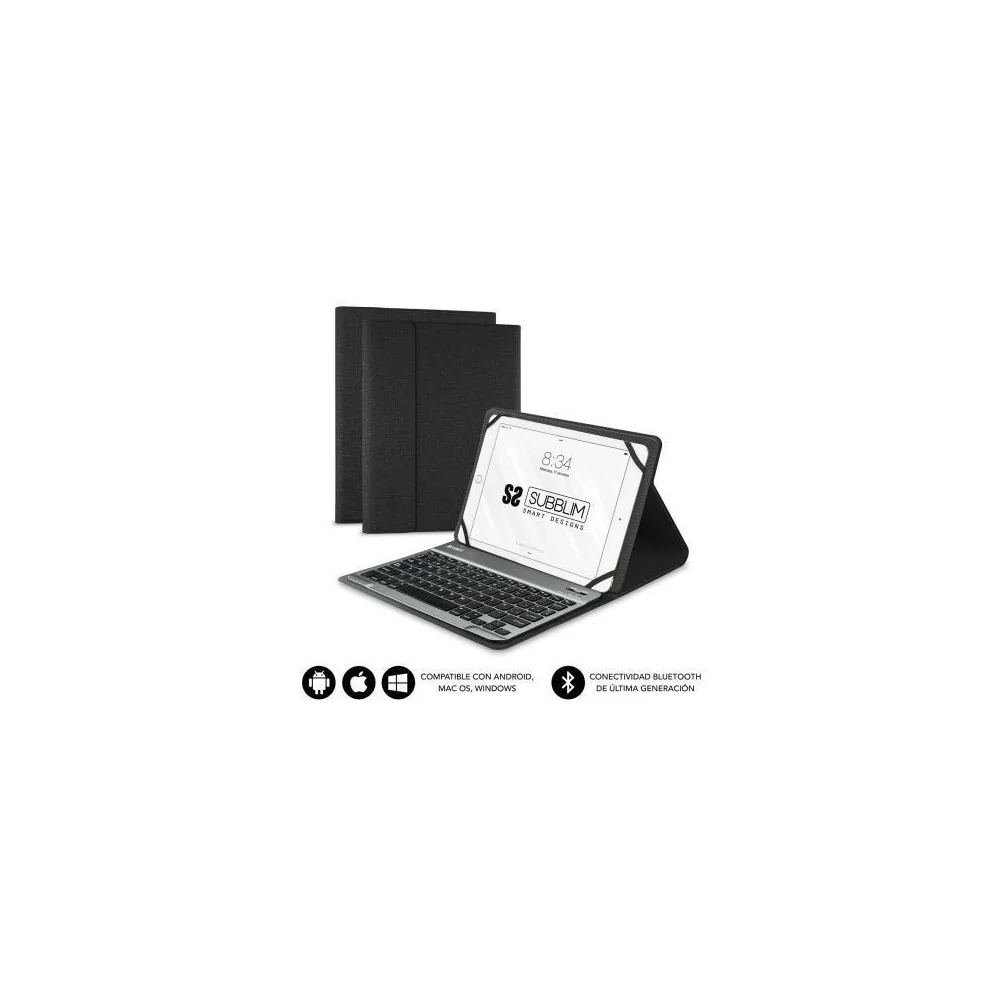 Capa com Subblim Keytab Pro Bluetooth Teclado Tablets de 10.1 ' SUB-KT2-BT0001SUBBLIM