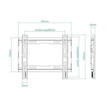 Pared Fijo TooQ LP1043F suporte AISATV0319TOOQ