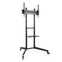 Soporte de Pie Inclinable con Ruedas Tooq FS1170M de TOOQ en oferta | Soportes TV | Portes grátis