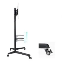 Support de sol inclinable Tooq FS1170M avec roulettes de TOOQ en oferta | Supports TV | Portes grátis