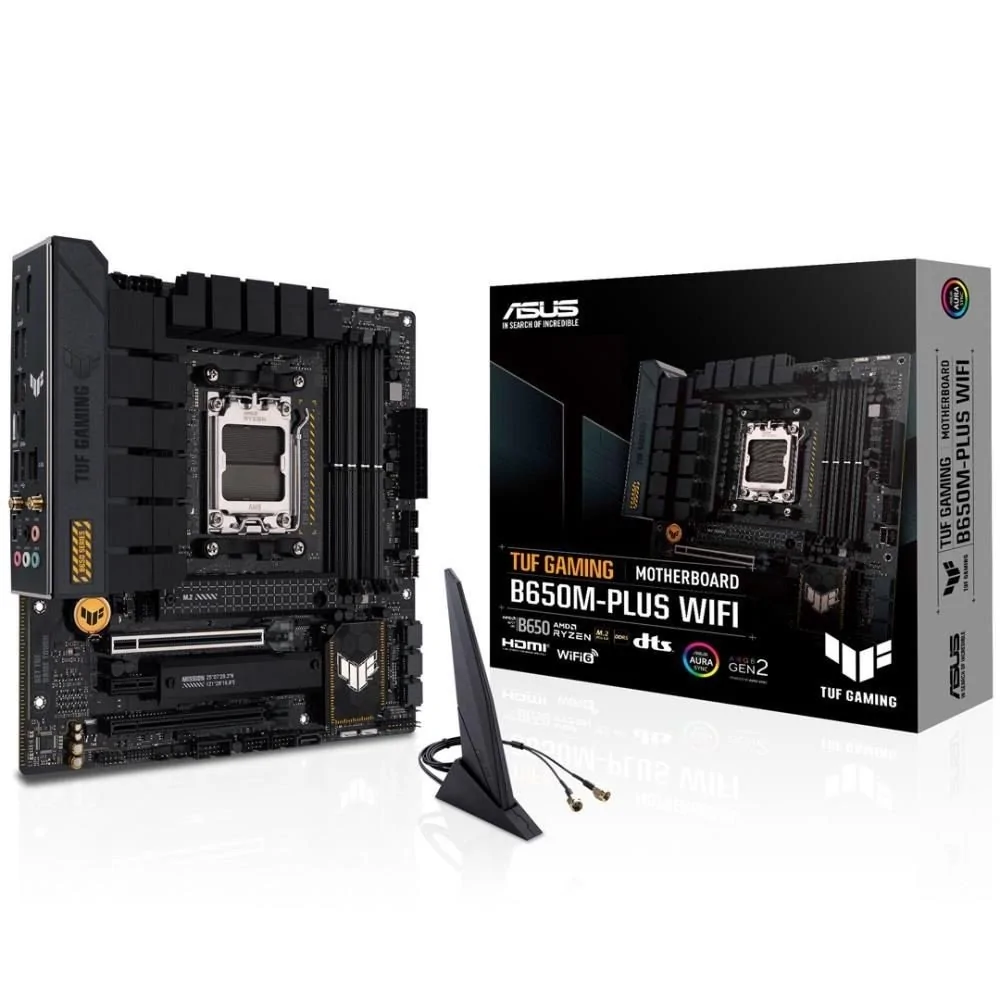 Carte mère Asus Tuf Gaming B650M-Plus Wifi de ASUS en oferta | Cartes mères | Portes grátis