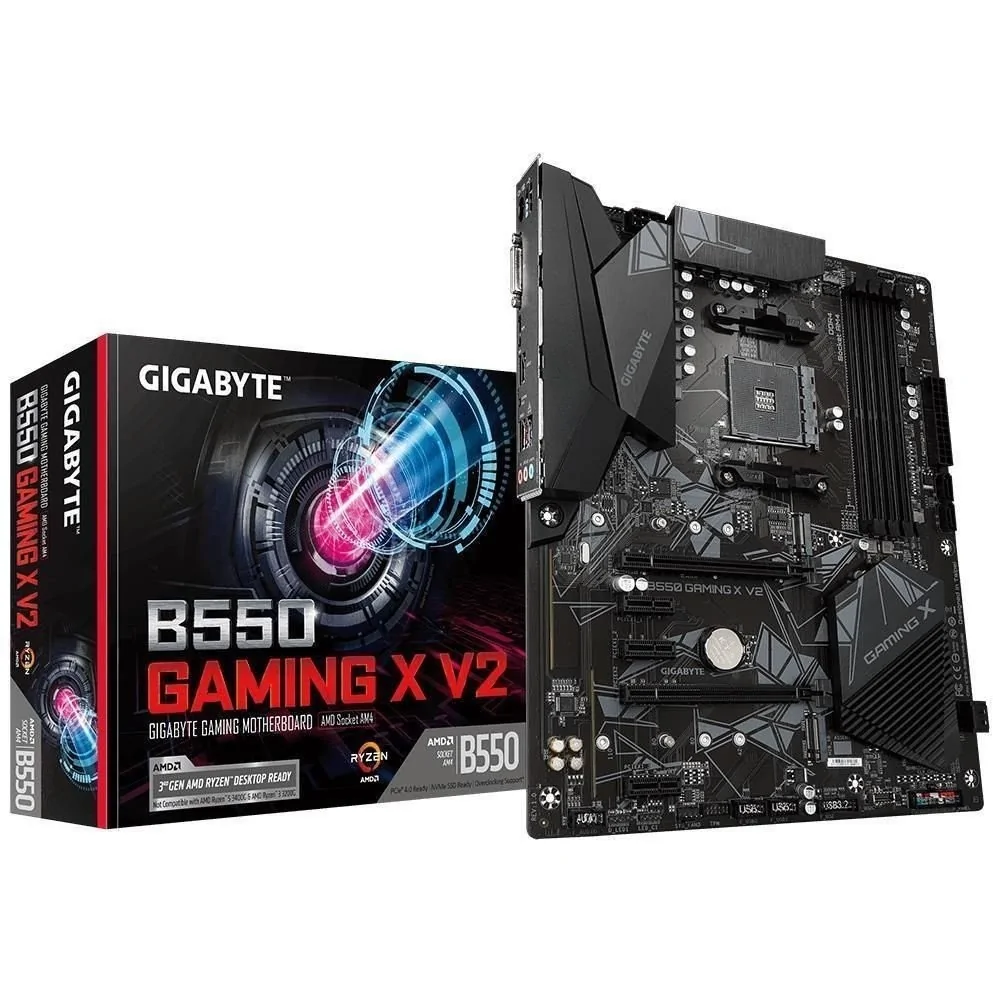Placa Base Gigabyte B550 Gaming x V2 (rev. 1.3) de GIGABYTE en oferta | Placas Base | Portes grátis