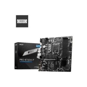Carte mère MSI Intel B760 Express LGA1700 Micro-ATX de MSI en oferta | Cartes mères | Portes grátis