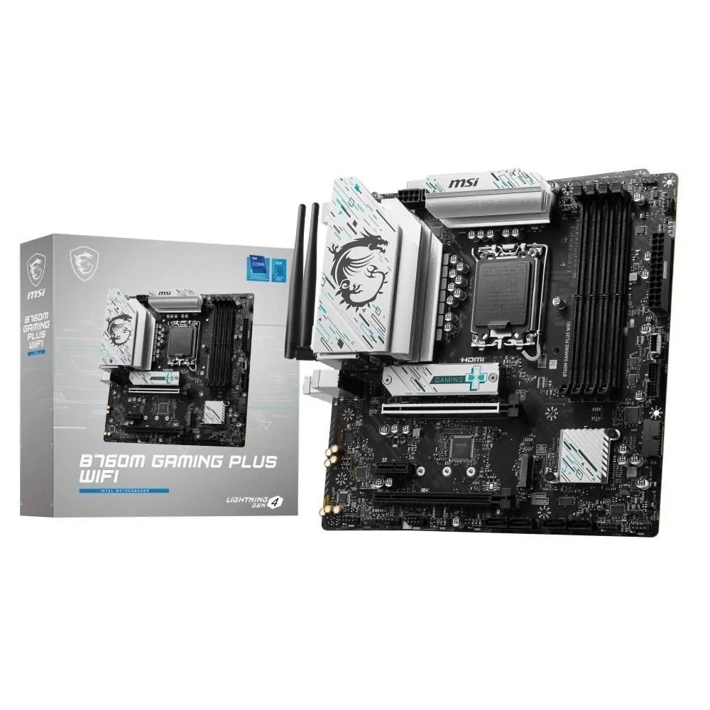 Placa Base Msi Intel B760 Express LGA1700 Micro-ATX de MSI en oferta | Placas Base | Portes grátis