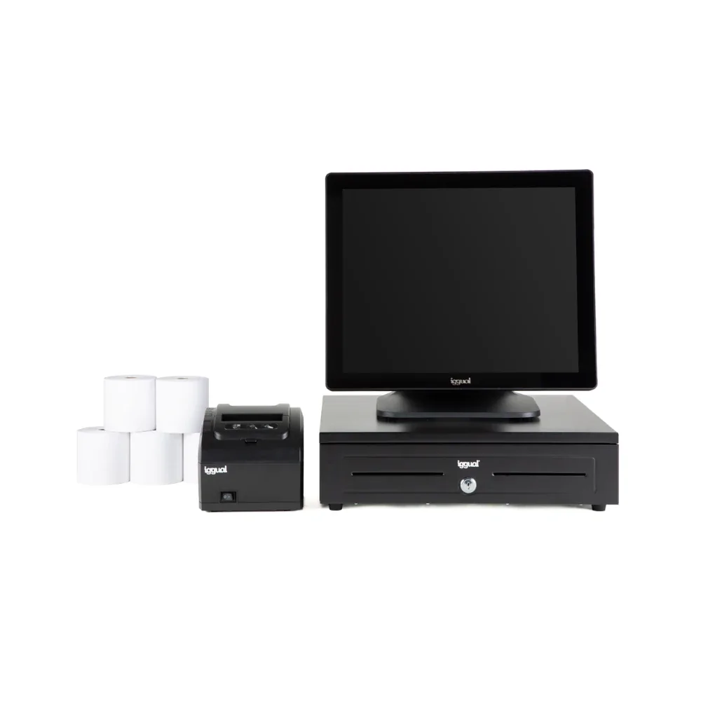 Pack completo TPV Iggual 17 AIO de IGGUAL en oferta | TPV Solo Terminal | Portes grátis