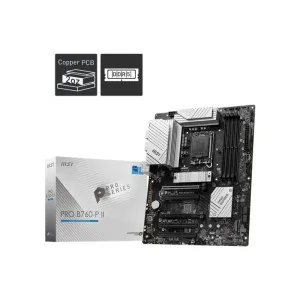 Placa Base Msi Pro B760-P II de MSI en oferta | Placas Base | Portes grátis
