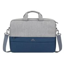 Porte-documents RIVACASE 7532 Gris/Bleu Prater 15,6" Gris de RIVACASE en oferta | mallettes et étuis | Portes grátis