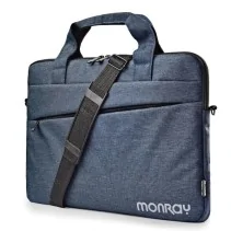 Porte-documents MONRAY CHARTER 15,6" Bleu chiné de MONRAY en oferta | mallettes et étuis | Portes grátis