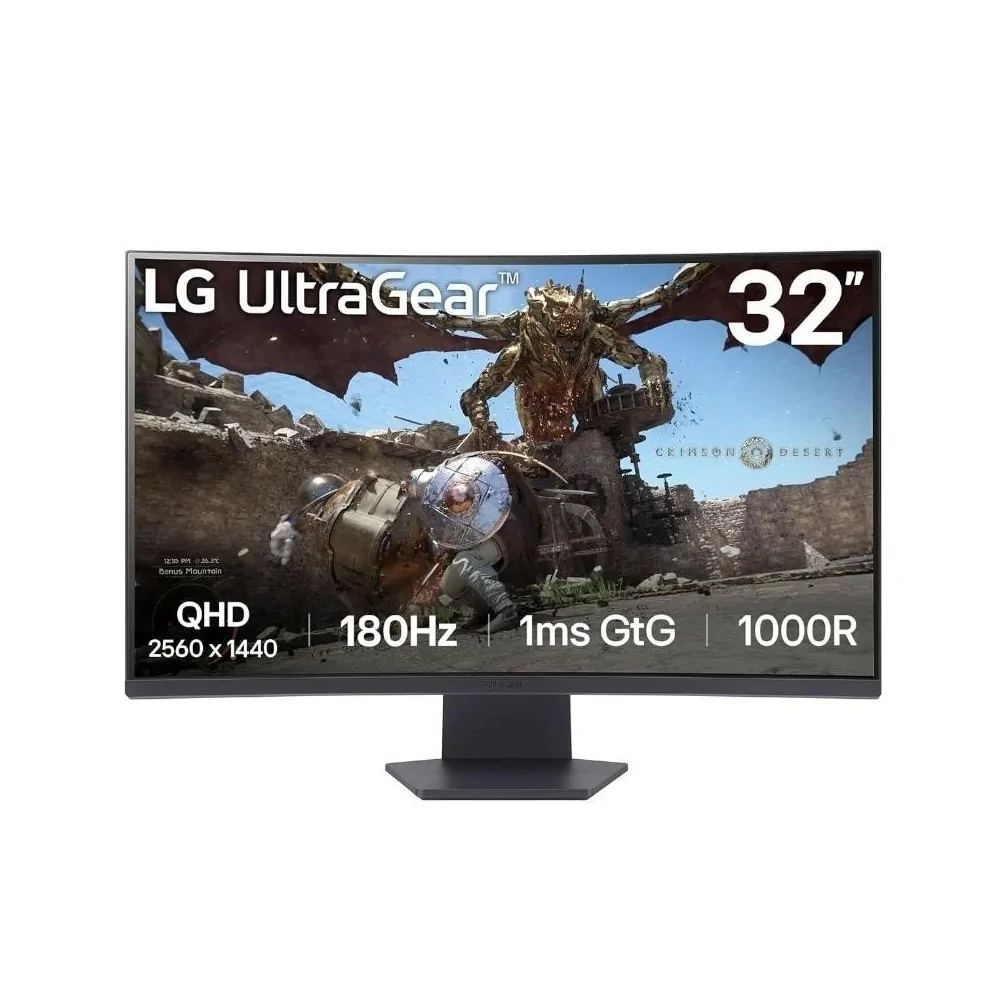Moniteur LG 32GS60QC-B de LG en oferta | Moniteurs | Portes grátis