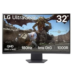 Moniteur LG 32GS60QC-B de LG en oferta | Moniteurs | Portes grátis