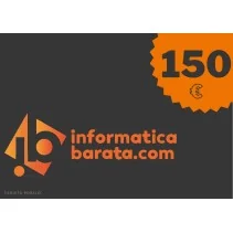 Tarjeta Regalo de 150€ para informaticabarata.com

Entrega de código de forma inmediata por email al realizar la compra.
Si indicas la dirección también llegará una caja regalo con la tarjeta física. 
La tarjeta regalo puede ser usada en diferentes compras fraccionadas
 de AMB en oferta | Tarjetas Regalo IB | Portes grátis