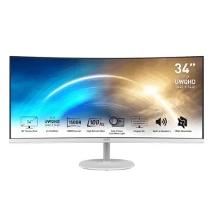 MSI MP341CQW Monitor34" UWQHD VGA HDMI MM curv de MSI en oferta | Monitores | Portes grátis