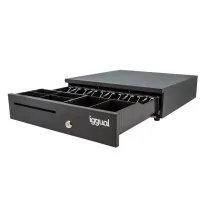 Tiroir-caisse noir iggual IRON-35 42 cm 5+6 de IGGUAL en oferta | tiroir à monnaie | Portes grátis