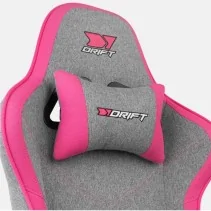 Fauteuil gaming DRIFT DR90 PRO Gris/Rose de DRIFT en oferta | Chaises de jeu | Portes grátis