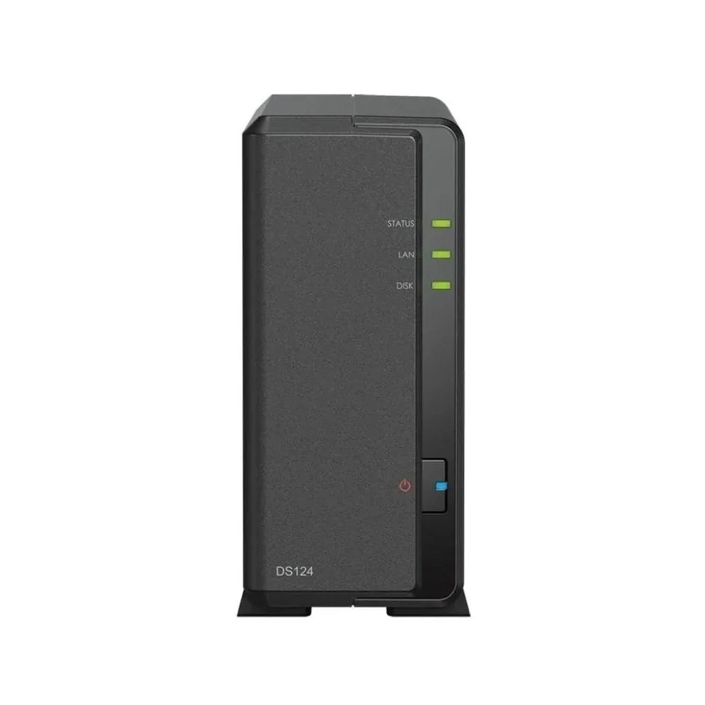 Synology DS124 NAS 1Bay DiskStation de SYNOLOGY en oferta | Almacenamiento en red | Portes grátis