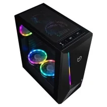 Boîtier moyen tour Hiditec V20 Pro ARGB avec verre trempé de HIDITEC en oferta | Boîtes - Tours | Portes grátis