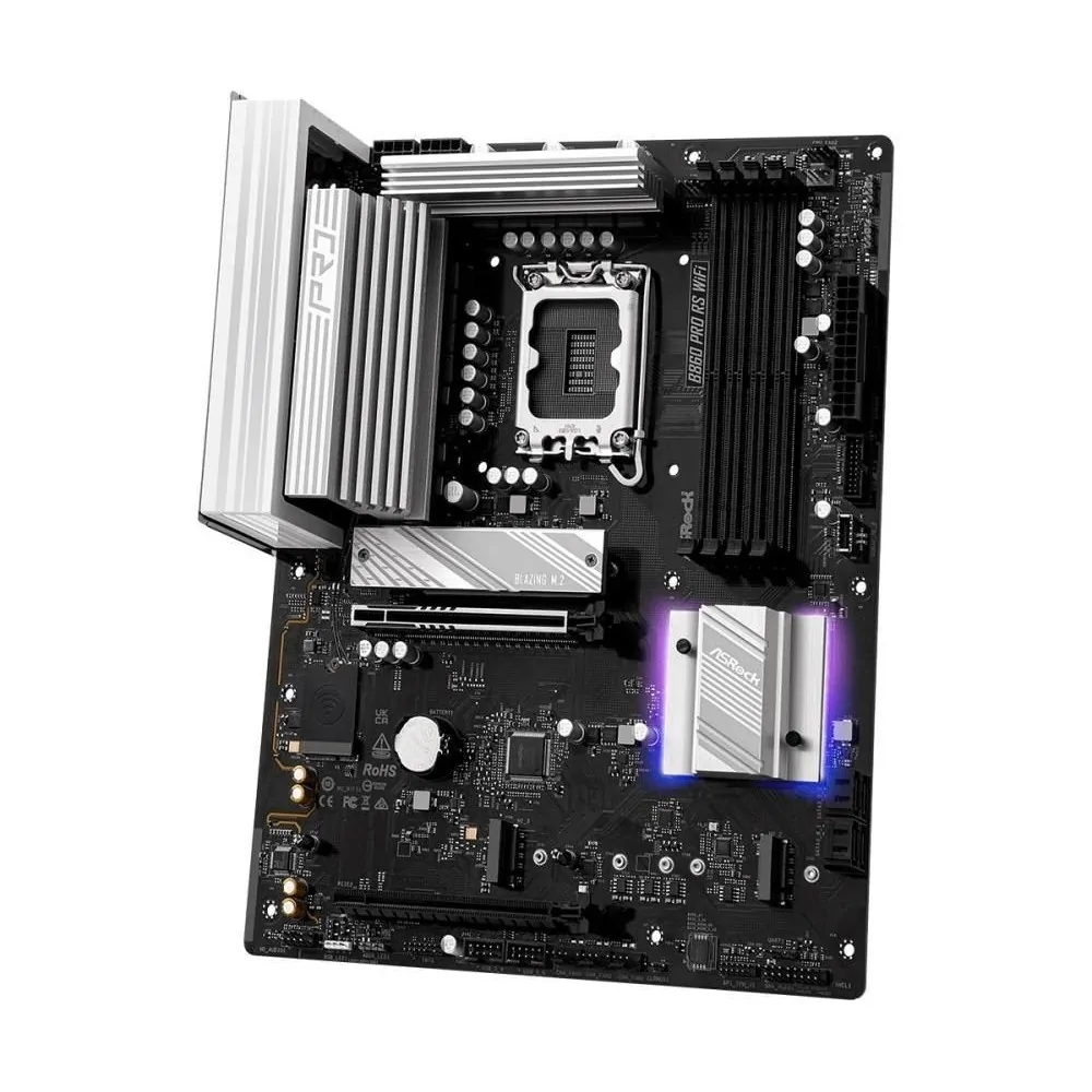 Placa Base Asrock B860 Pro RS WiFi de ASROCK en oferta | Placas Base | Portes grátis