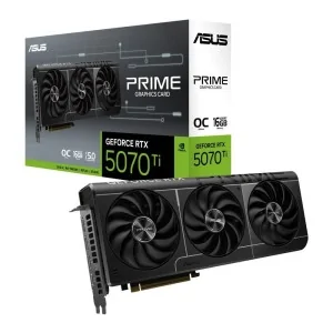 Tarjeta Gráfica Asus Prime RTX 5070 Ti O16G de ASUS en oferta | Tarjetas Graficas | Portes grátis