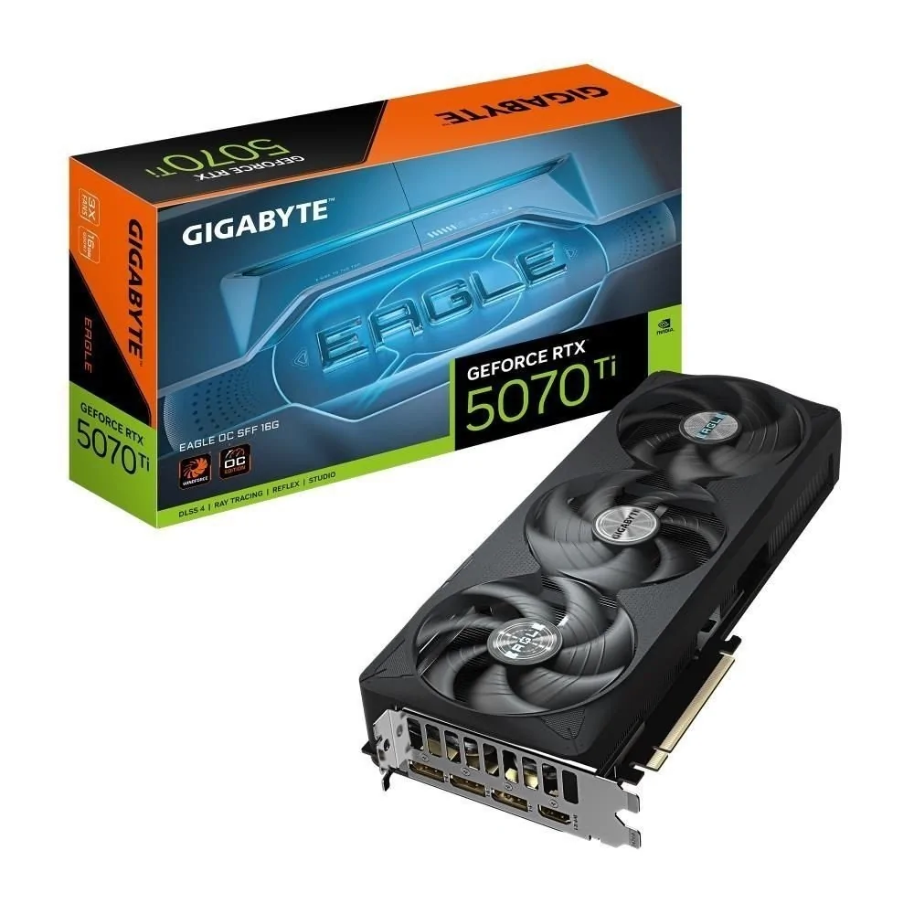 Tarjeta Gráfica Gigabyte GV N5070 Ti Eagle OC 16GD 1.0 de GIGABYTE en oferta | Tarjetas Graficas | Portes grátis