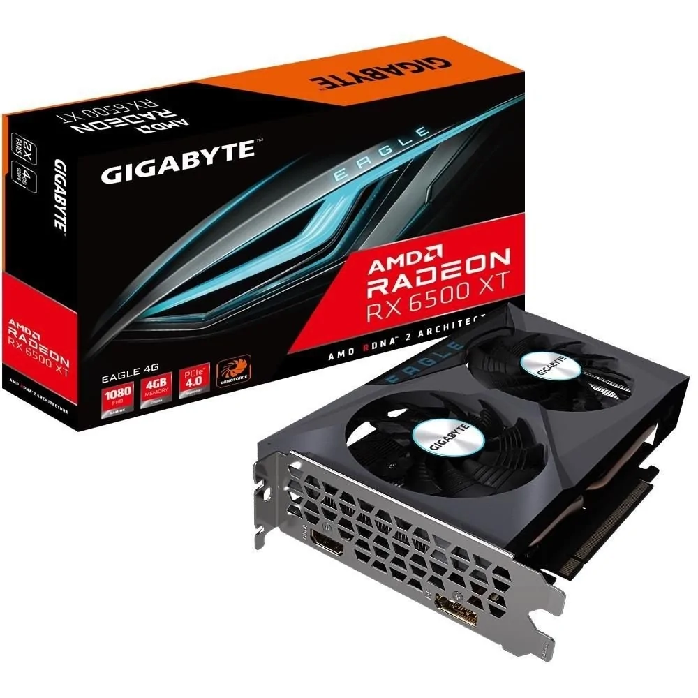 Tarjeta Gráfica Gigabyte GV R65XT Eagle 4GD de GIGABYTE en oferta | Tarjetas Graficas | Portes grátis
