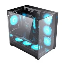 Caixa Hiditec Atx Gaming Sky Black USB 3.1 TYPE-C ICACSM0836HIDITEC