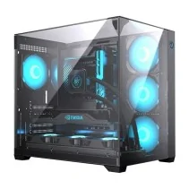 Hiditec Caja Atx Gaming Sky Black USB 3.1 TYPE-C de HIDITEC en oferta | Cajas - Torres | Portes grátis