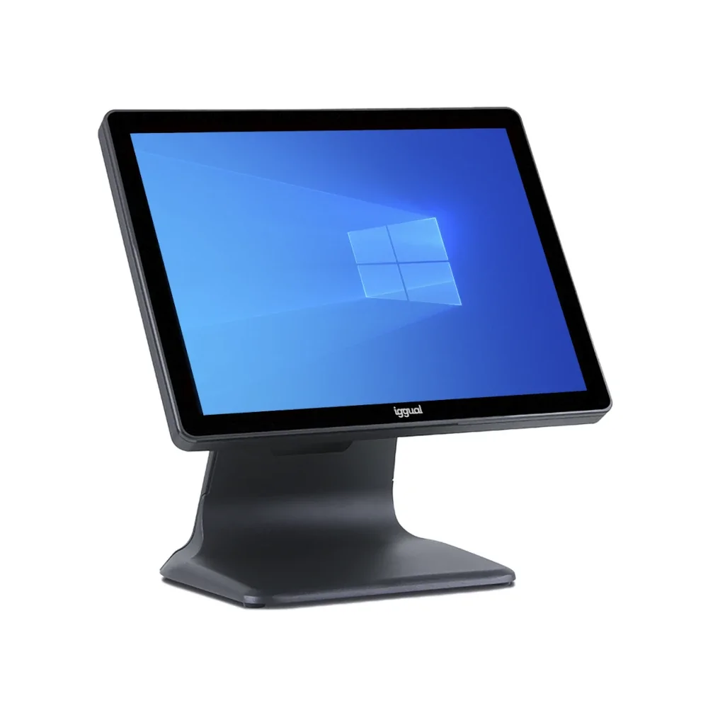 Lot de 10 terminaux de point de vente Iggual Aio 15" N100 4 Go + 128 Go USB compatibles Windows 10 de IGGUAL en oferta | Terminal TPV uniquement | Portes grátis
