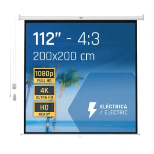 Écran électrique Iggual 112" de IGGUAL en oferta | Écrans | Portes grátis