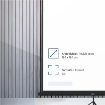 Pantalla Iggual 112" de IGGUAL en oferta | Pantallas | Portes grátis