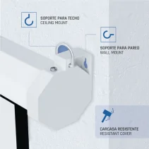 Pantalla manual Iggual 100"  de IGGUAL en oferta | Pantallas | Portes grátis