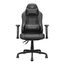 Silla Cougar Gaming Fusion S Black de COUGAR en oferta | Sillas Gaming | Portes grátis