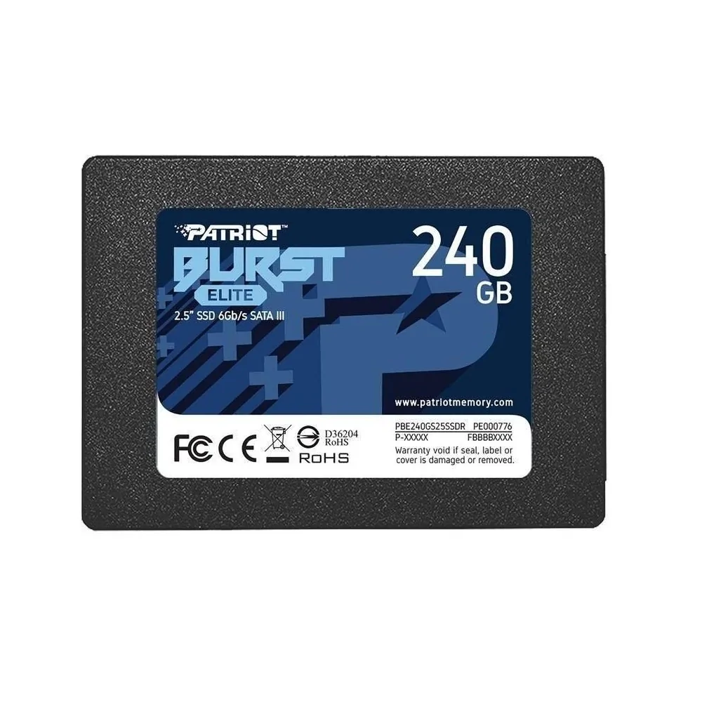 Disque dur SSD Patriot Burst Elite 240 Go de PATRIOT en oferta | Disques durs | Portes grátis