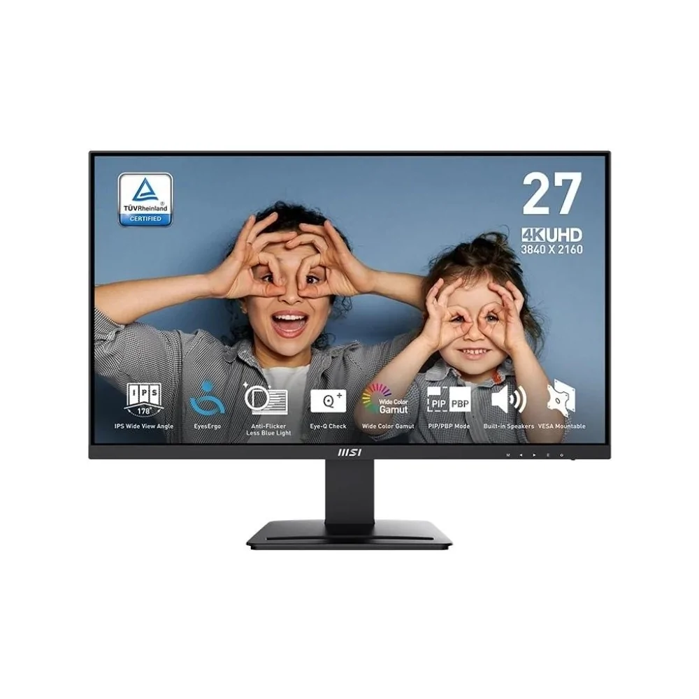 Monitor MSI MP273U 27" IPS 4K 2xHDMI DP MM de MSI en oferta | Monitores | Portes grátis