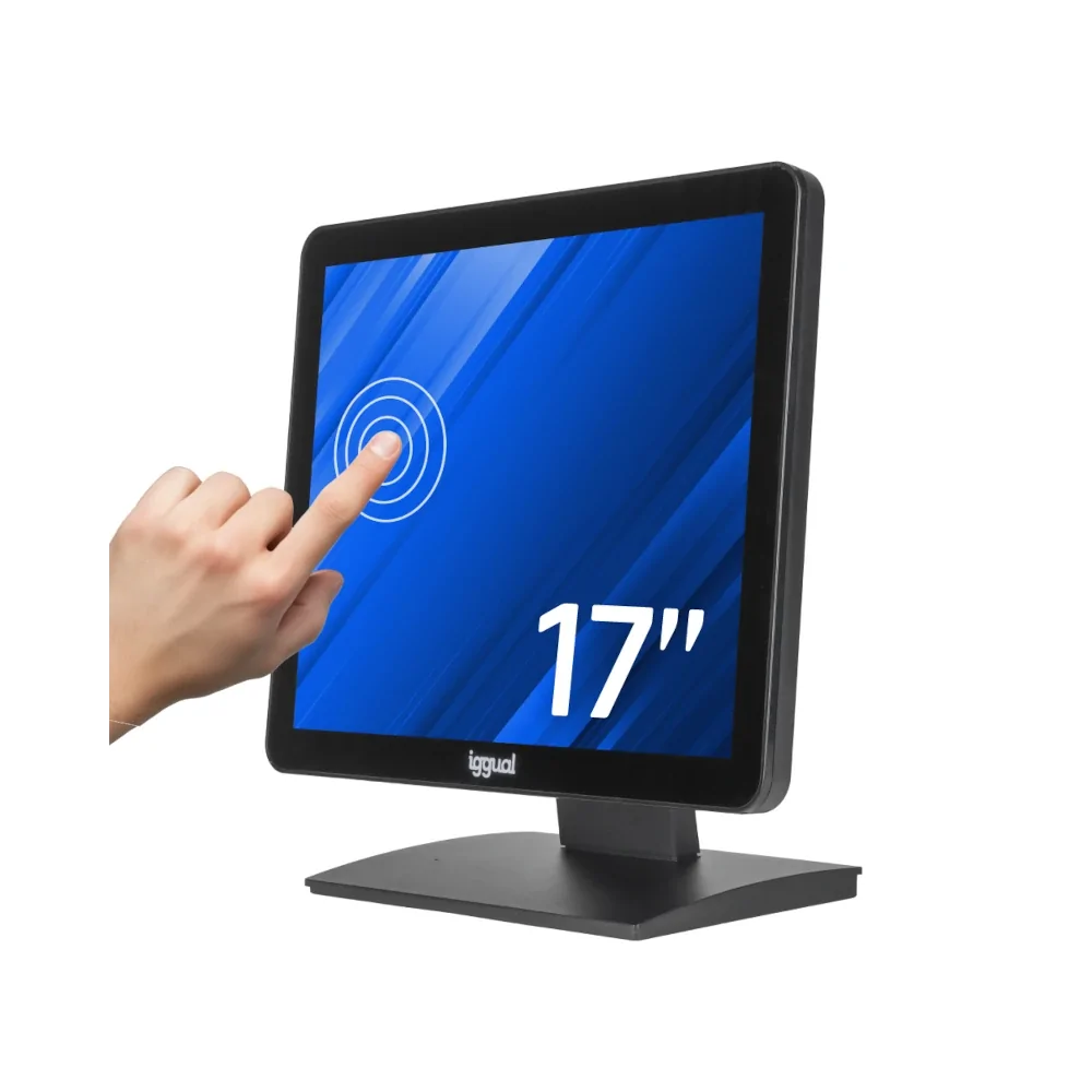 iggual Monitor táctil capacitivo 17" VGA HDMI USB de IGGUAL en oferta | Monitores Táctiles TPV | Portes grátis
