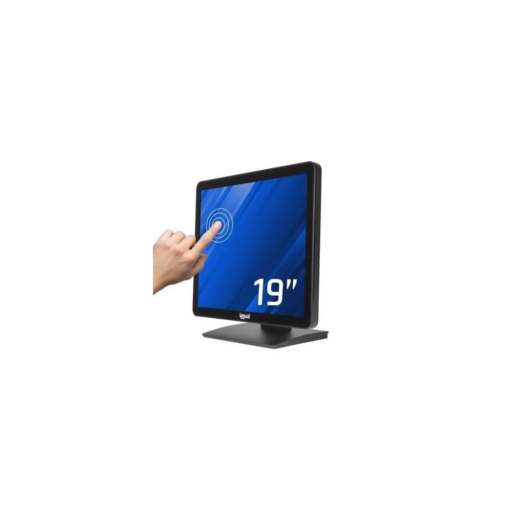 iggual Monitor táctil capacitivo 19" VGA HDMI USB de IGGUAL en oferta | Monitores | Portes grátis