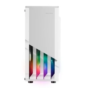 MARS GAMING Boîtier moyen tour MC-X2 ATX Façade métallique blanche de MARS GAMING en oferta | Boîtes - Tours | Portes grátis