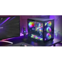PC de jeu Ryzen 7 9800 X3D de AMB en oferta | Jeux PC | Portes grátis