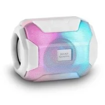 Marte jogos Altavoz BLUETOOTH RGB MSBAX 10W WHITE MAUAPO0472MARS GAMING