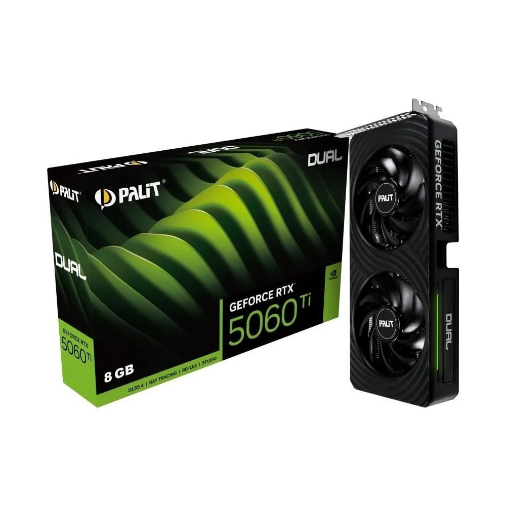 Tarjeta gráfica Palit Nvidia GeForce RTX 5060 Ti  de PALIT en oferta | Tarjetas Graficas | Portes grátis