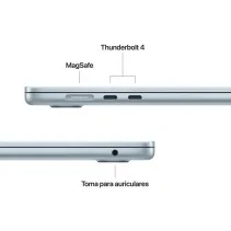 Apple Macbook Air 15,3'  M4 de APPLE en oferta | MacBook Air | Portes grátis
