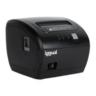 Iggual TP EASY 80 USB+RJ11 Black Thermal Printer