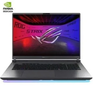 Notebook Asus Strix G18 Intel Core Ultra 9-275HX 32GB 1TB SSD GeForce RTX 5080 18" Freedos
