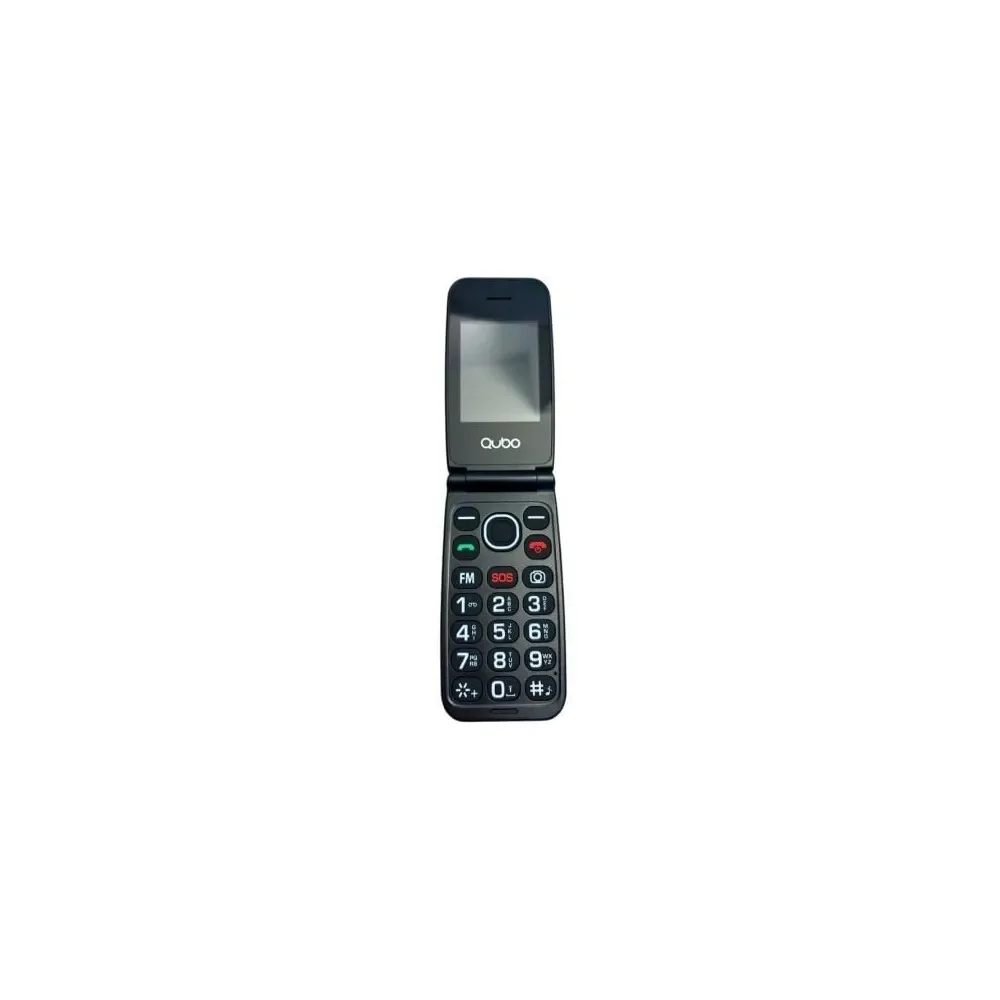 Celular Qubo NEONW-BK 4G para Idosos