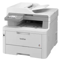 Impressora multifuncional 4 em 1 Brother MFC-L8340CDW branca