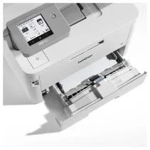 Impresora multifunción 4 en 1 Brother MFC-L8340CDW blanca