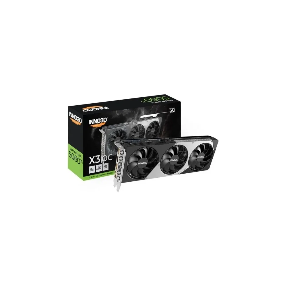 Inno3D GeForce RTX 5060 Ti X3 OC 8GB GDDR7 Graphics Card