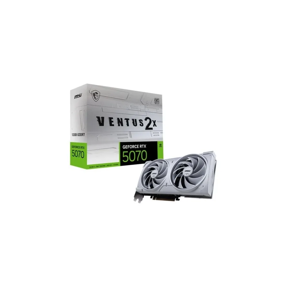 Tarjeta Gráfica MSI GeForce RTX 5070 de MSI en oferta | Tarjetas Graficas | Portes grátis