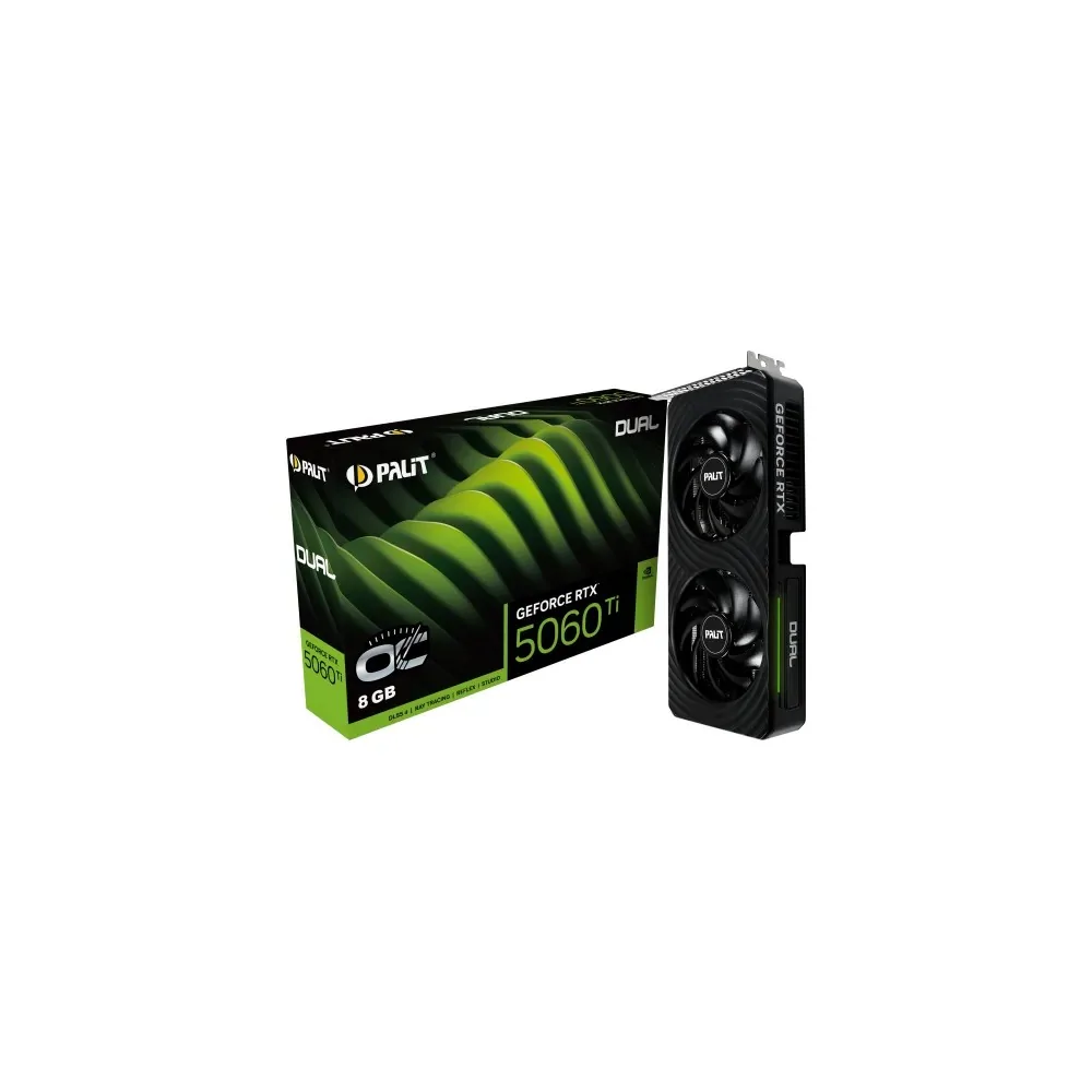 Tarjeta Gráfica Palit GeForce RTX 5060 Ti de PALIT en oferta | Tarjetas Graficas | Portes grátis