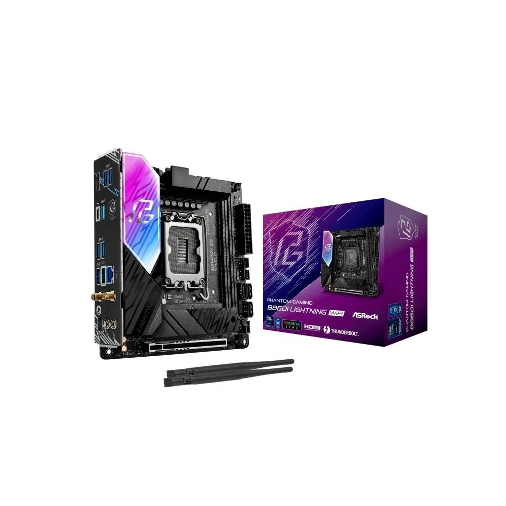 Placa Base ASRock Phantom Gaming B860 de ASROCK en oferta | Placas Base | Portes grátis
